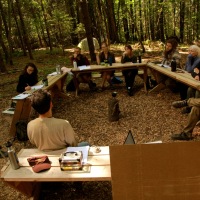 workshop at forest camp